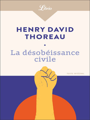 cover image of La désobéissance civile